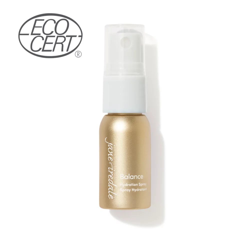 Balance Hydration Spray 12ml Kleingröße - ein Feuchtigkeitsspray von janeiredale Mineral Makeup - bei Claresco Cosmetic