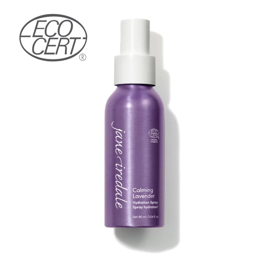 Calming Lavender Hydration Spray 90ml - ein Feuchtigkeitsspray von janeiredale Mineral Makeup - bei Claresco Cosmetic