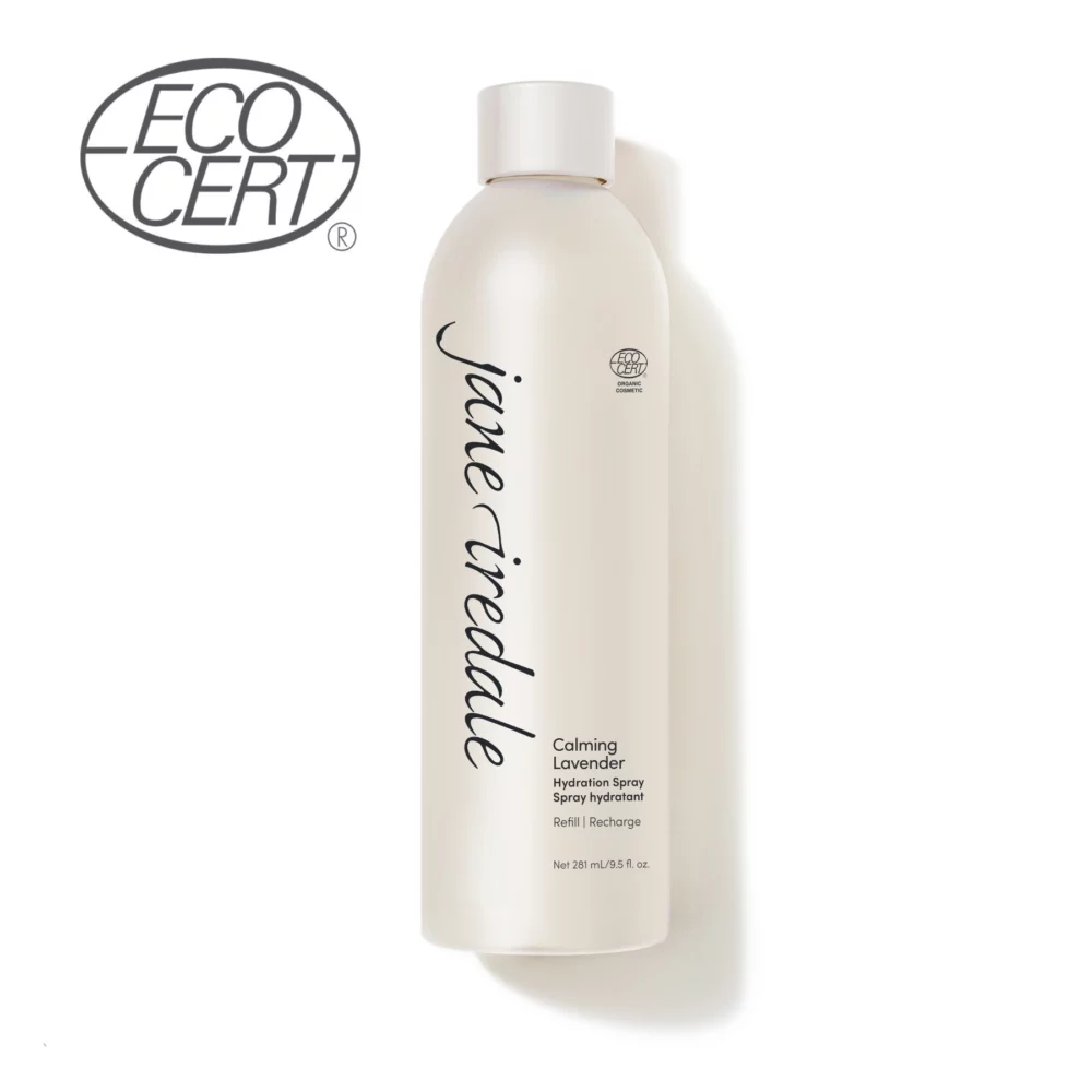 Calming Lavender Hydration Spray 281ml Refill -ein Feuchtigkeitsspray von janeiredale Mineral Makeup - bei Claresco Cosmetic