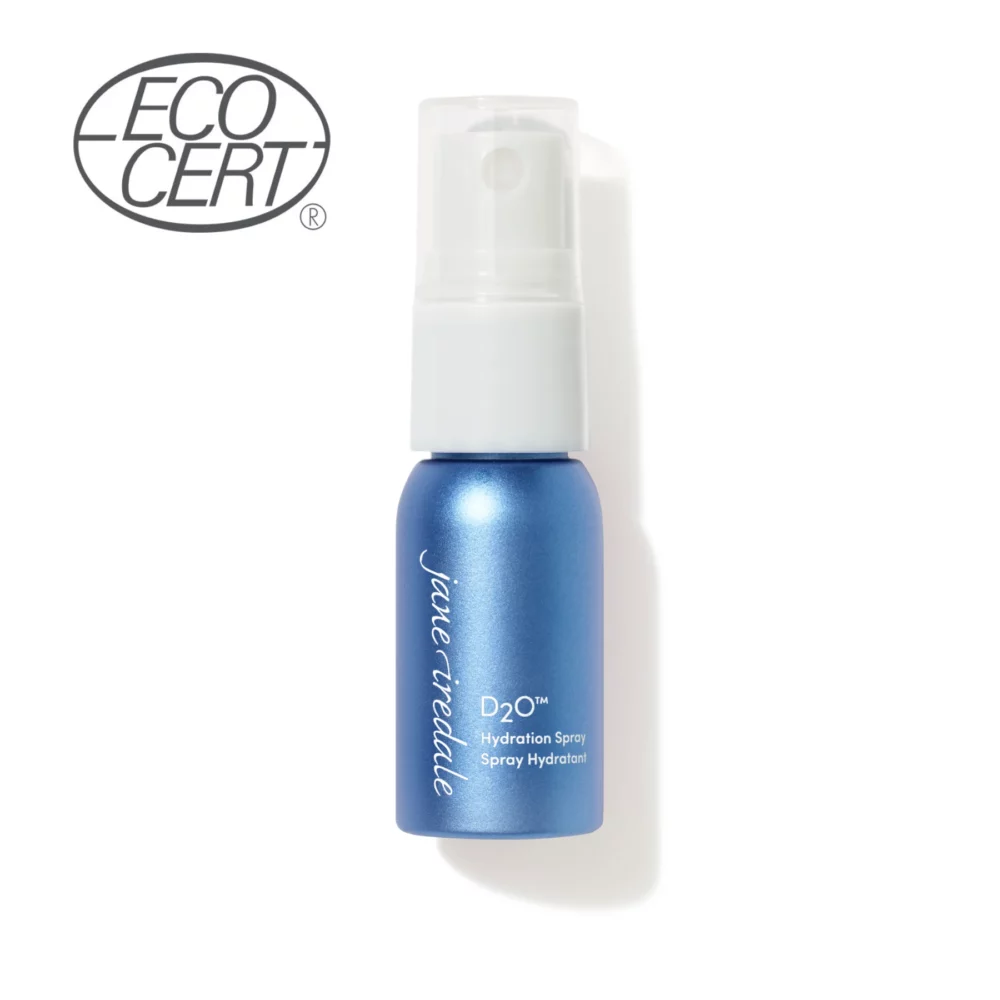 D2O Hydration Spray 12ml Kleingröße - ein Feuchtigkeitsspray von janeiredale Mineral Makeup - bei Claresco Cosmetic