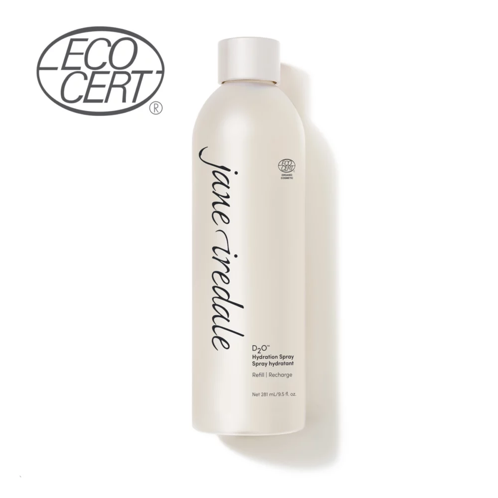 D2O Hydration Spray 281ml Refill -ein Feuchtigkeitsspray von janeiredale Mineral Makeup - bei Claresco Cosmetic